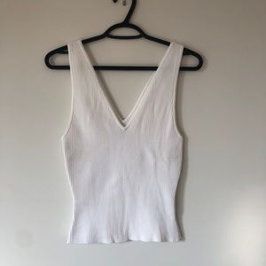 Sculpt Knit V-Neck Tank | Babaton by Aritzia